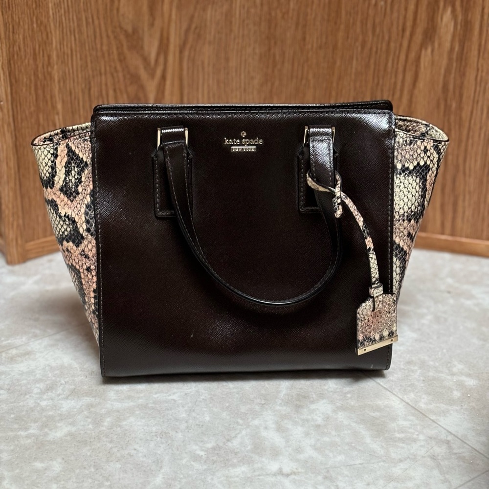 Kate Spade Snakeskin Crossbody Purse